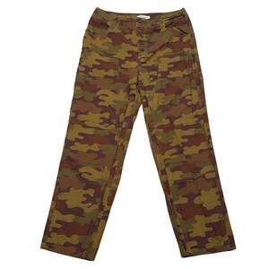 Sundance Quincy Camo Pants 6 Womens Ripstop Utility Stretch Button Fly